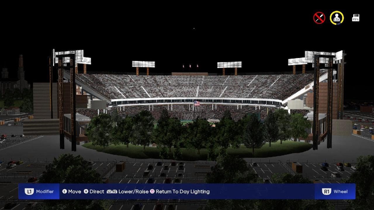 Memorial Stadium MLB The Show 22 Created Stadium YouTube