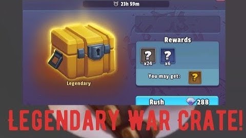 Guns Up! Mobile Legendary War Crate