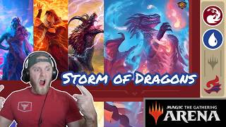 This Prismari Dragon Might Have the Most Broken Ability Ever 🔥💧 MTG Arena Brawl
