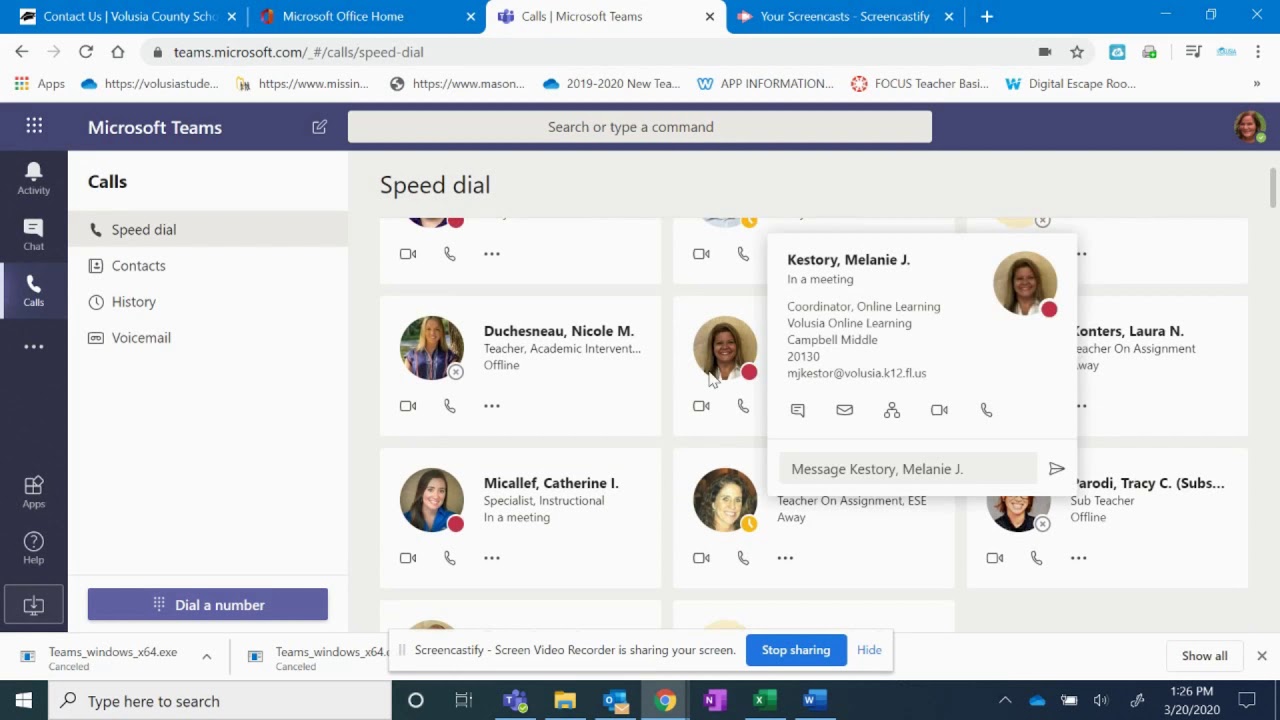 TEAMS- Using the Call Feature - YouTube