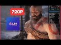 God Of War (2018) Gameplay on Base MacBook Air M2