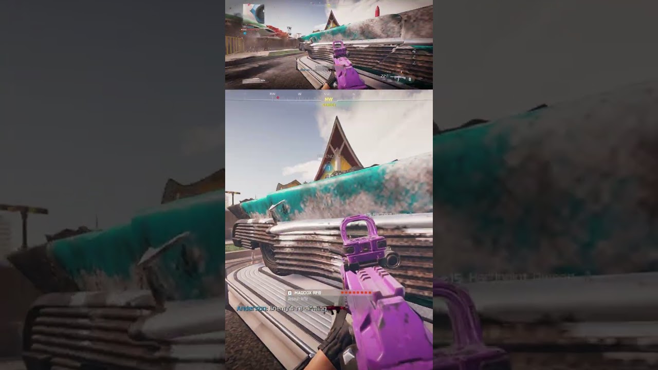 Vault Town Variant Map | Call of Duty : Black Ops 7 Multiplayer Gameplay (Season 1 Reloaded)