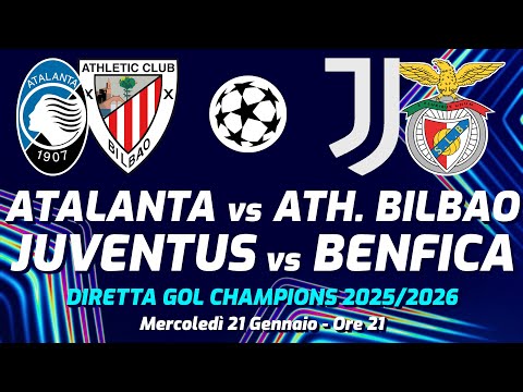dvl toto x BMW77702 - JUVENTUS-BENFICA / ATALANTA-ATH. BILBAO ▪︎ DIRETTA GOL 7ª  GIORNATA CHAMPIONS LEAGUE 2025/26