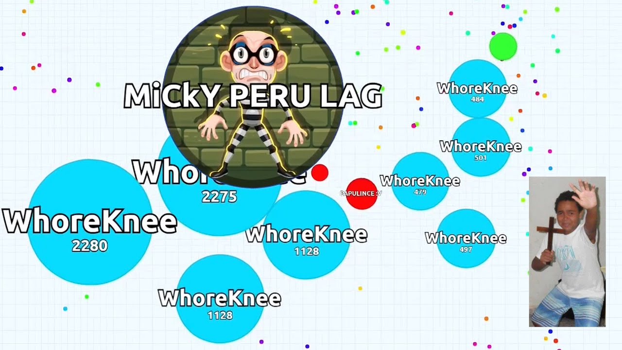 Agario - World record for saltiest player
