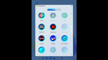 My progressbar95 achievements