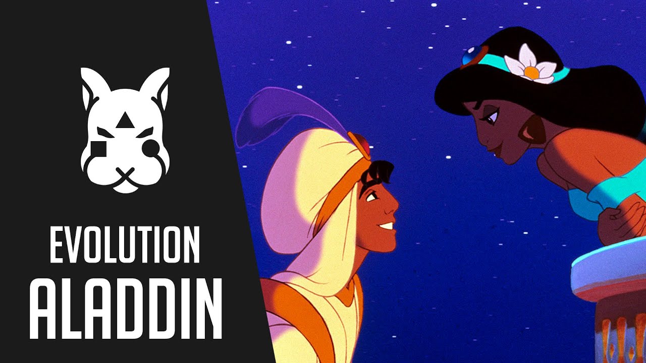 Evolution : aladdin 1993 - 2010 - YouTube