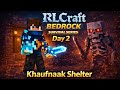 RLcraft Bedrock – Dangerous Shelter &amp; Red-Eye Skeleton Battle ! Part 2