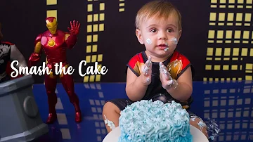 O que precisa para fazer um Smash the Cake?