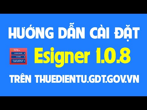 Video Cài đặt Esigner 1.0.8 và Google Chrome Extension trên... - youtube