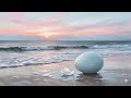 Easter Egg on the Beach at Sunrise | 4K Frame TV Art