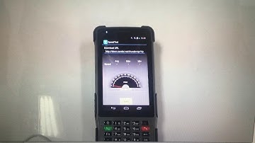 SENTER PDA St327 download speed test