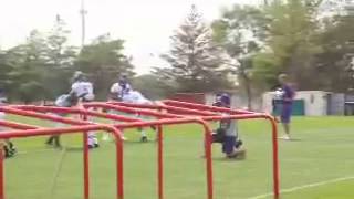 2014 Vikings Training Camp: Defensive Line Drills