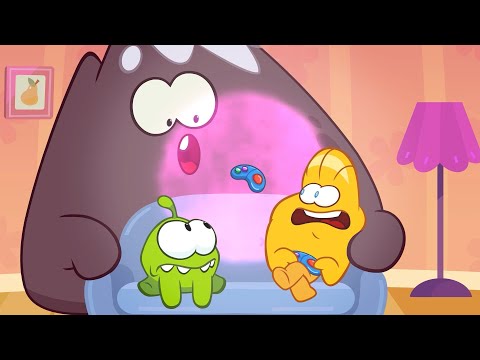 Game On, Om Nom! | 🐙 Om Nom Stories - Cut The Rope 🐙 | Preschool Learning | Moonbug Tiny TV