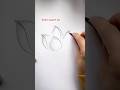 how to draw flower step by step #shorts