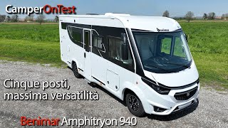 Benimar Amphitryon 940: massima flessibilità d’uso per questo motorhome da 7 metri con cinque posti