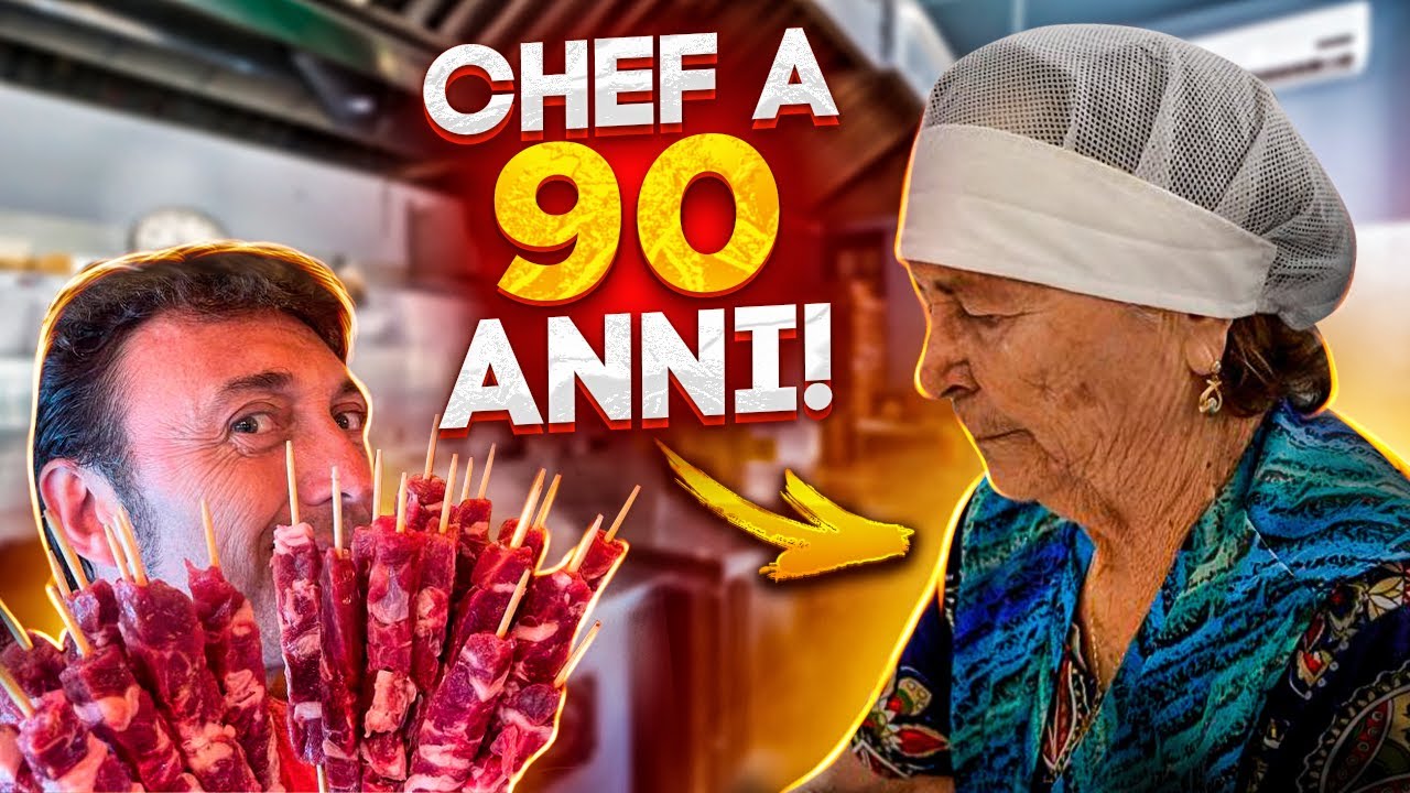 La TRATTORIA abruzzese dove la chef ha 90 anni (e si mangia da DIO) tour in #Abruzzo Ep3.