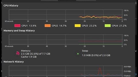 How to use system monitor on Linux Mint?