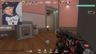 SPLIT - 25+ ELIMS! ZEKKEN RAZE VALORANT RANKED GAMEPLAY [ FULL MATCH VOD ]