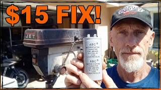 Reviving a Free $2,000 Drill Press with a $15 Fix