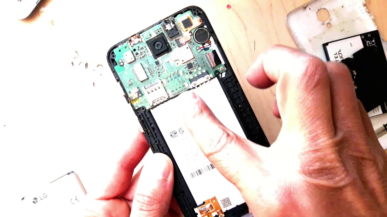 como desarmar alcatel 5010g YouTube