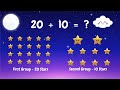 “Big Number Addition with Shining Stars ⭐ | Learn Addition for Kids (10 to 30)” @yuvisharma_tv25