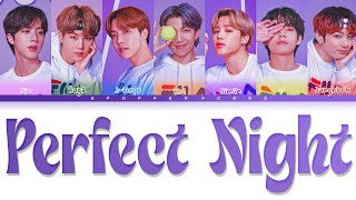 How Would BTS Sing "PERFECT NIGHT" by LE SSERAFIM Lyrics (FANMADE)