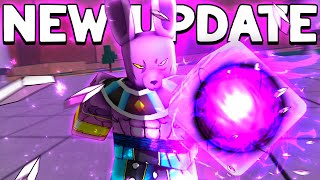 The OWNER Finally Added BEERUS MOVESET to Z Battlegrounds..