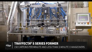 Cartoning Machine | Trayfecta S Series Former | Paperboard Cartons