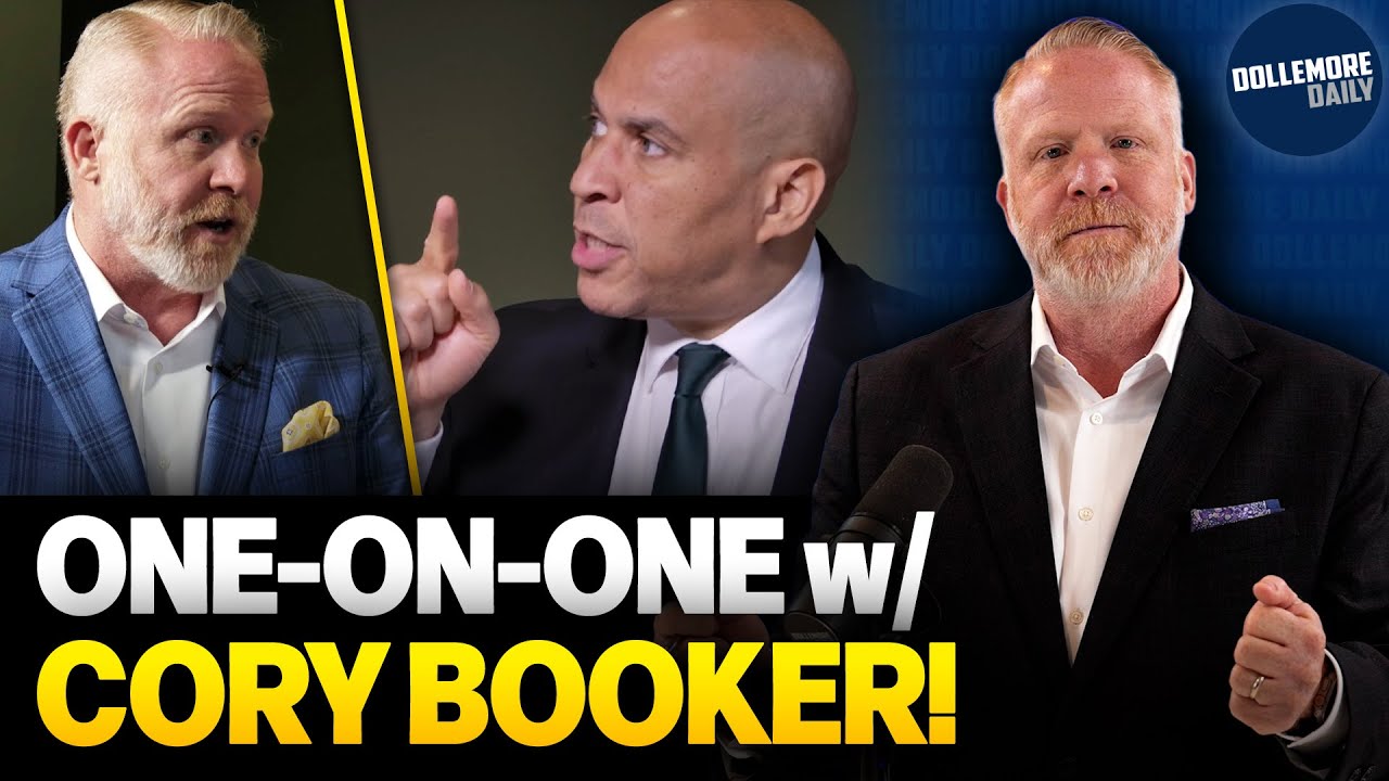 Cory Booker SAT FOR MY TOUGH QUESTIONS About Resisting Donald Trump!!!
