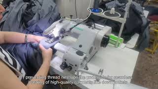 ST 200-2 blind stitch on a sewing machine,china high quality clothing manufacturers, GEMANY STROBEL