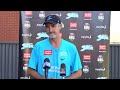 Jason Gillespie spoke to media earlier today ahead of the Strikers first KFC BBL|11 Final