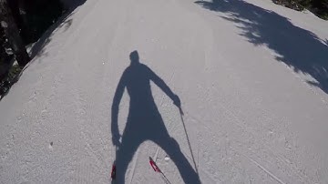 Using Shadows to Improve your Snow Plow on Cross Country Skis