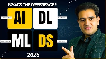 Artificial Intelligence Vs Machine Learning Vs Deep Learning Vs Data Science Explained in Hindi