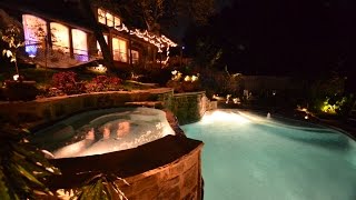 Awesome Dallas Hillside Pool & Spa Tour