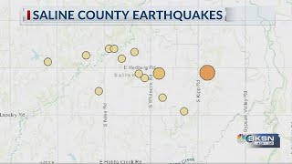 13 earthquakes rattle the Salina area Wednesday