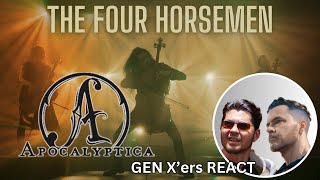 GEN X'ers REACT | Apocalyptica | The Four Horsemen ft. Rob Trujillo