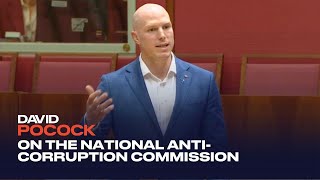 David Pocock - 28 November 2022 - on the national anti-corruption commission