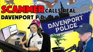 Kevin calls the Davenport Police #scambait #scammer #improv screenshot 4