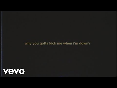 Bring Me The Horizon - why you gotta kick me when i&#039;m down? (Lyric Video)