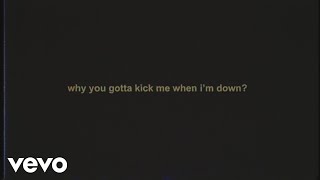 Miniatura de vídeo de "Bring Me The Horizon - why you gotta kick me when i'm down? (Lyric Video)"