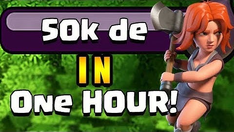 50000 DARK ELIXIR in ONE HOUR!?  TH9 Dark Elixir Time | Clash of Clans