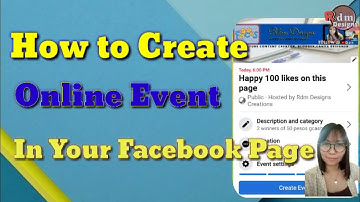 How to Create Online Event in Your Facebook Page