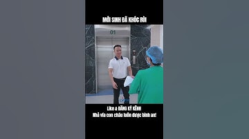 MỚI SINH ĐÃ KHÓC RÙI. #hoimebausinhconhanhphuc #vuotcan #embe #benhvienlacviet