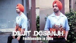 Diljit Dosanjh Fashionable in Juhu | DESIblitz