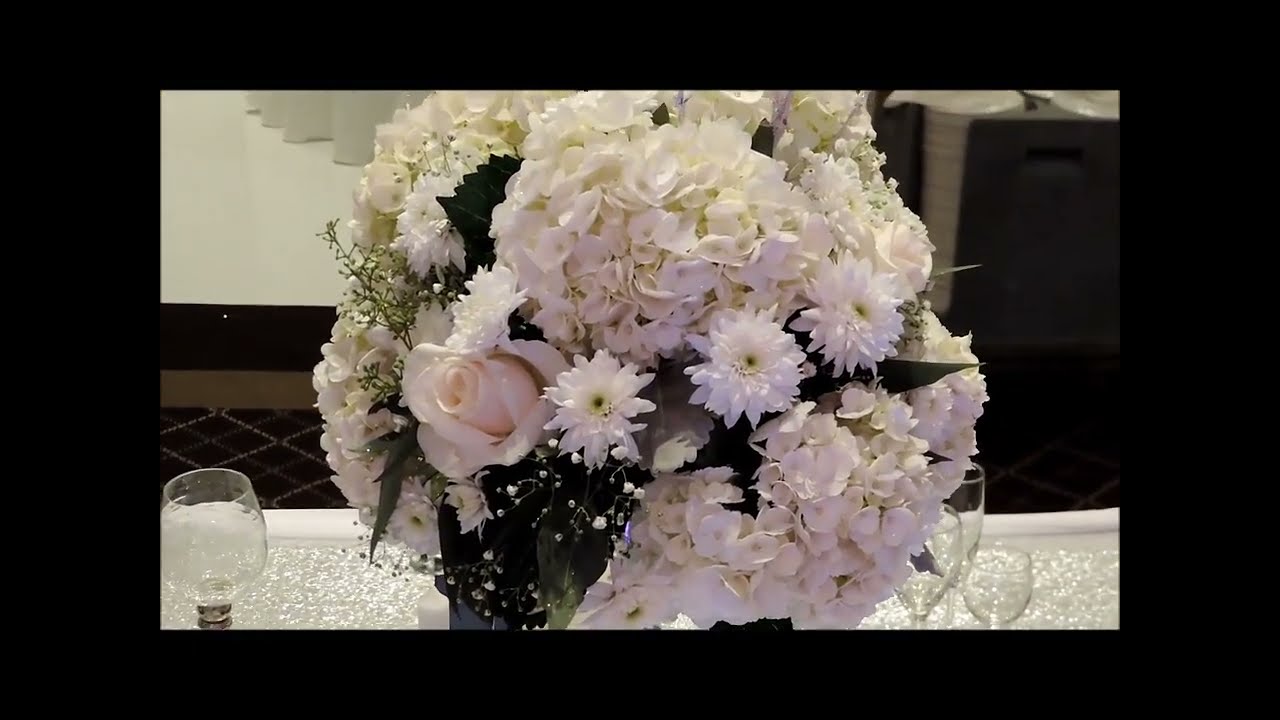 Reception Wedding Decor Floral Arrangement Ideas Dominic And