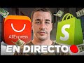 Directo revisando tiendas de dropshipping y resolviendo dudas