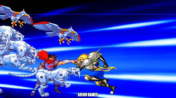 STRIDER HIRYU VS CHARLOTTE! CAPCOM VS SNK! INSANE FIGHT!