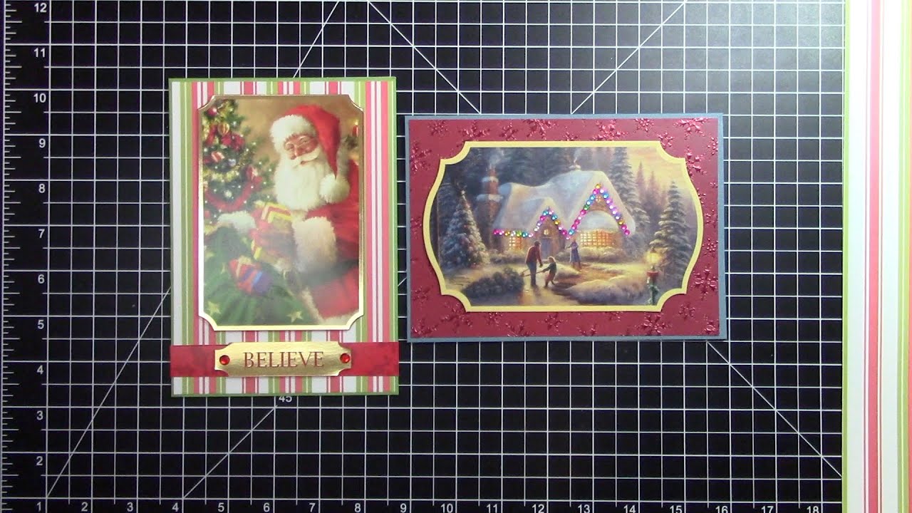 CraftyRia Creates Recycled Christmas Cards #53