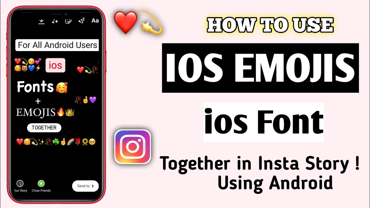 Kết hợp giữa các font chữ của iOS và Instagram trên thiết bị Android sẽ tạo ra những bài đăng ấn tượng. Hình ảnh liên quan sẽ hướng dẫn bạn sử dụng và kết hợp các font chữ này.