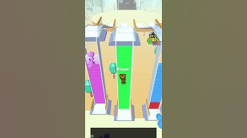 Bridge Race Gameplay All Levels Walkthrough iOS, Android